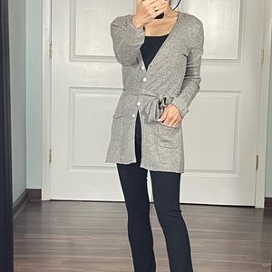 Evelyn Grace 100% cashmere longline cardigan size S
